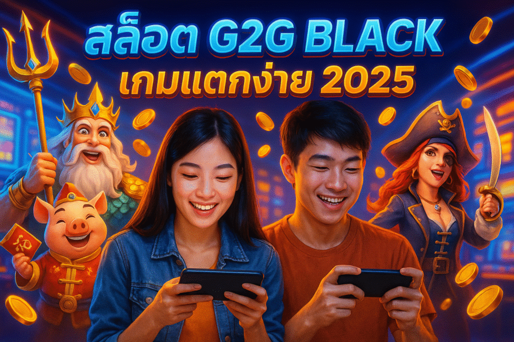 สล็อต G2G BLACK เกมแตกง่าย 2025