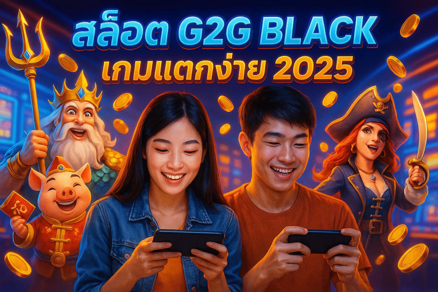 สล็อต G2G BLACK เกมแตกง่าย 2025