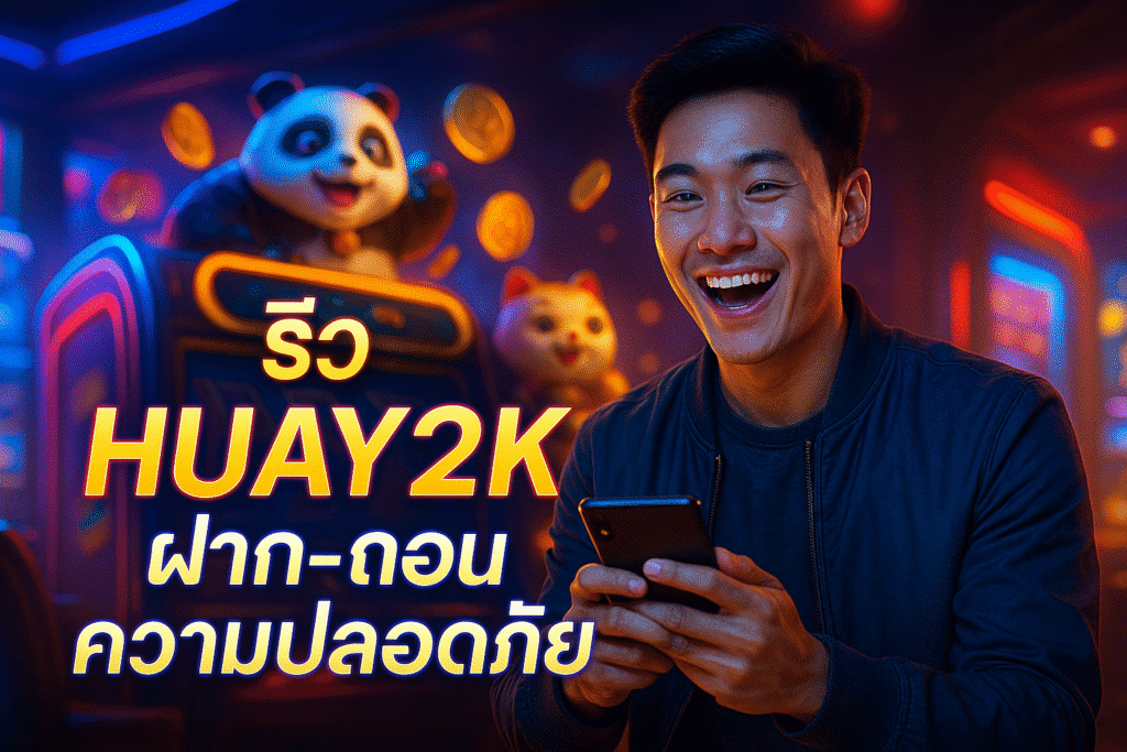 รีวิว HUAY2K ฝาก-ถอน ความปลอดภัย